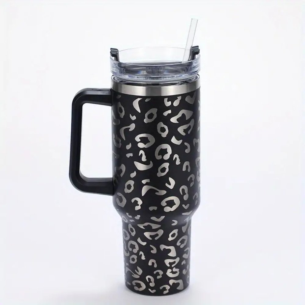 40oz Leopard Print